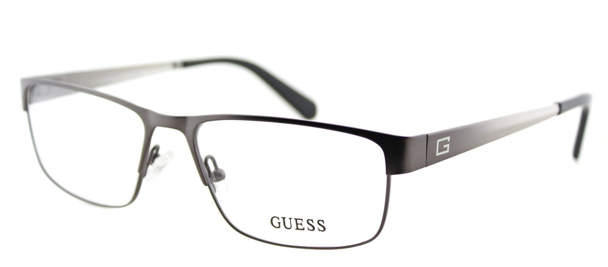 Guess Gu 1770 Rectangle Metal Eyeglasses Gunmetal Glassandlens 1751